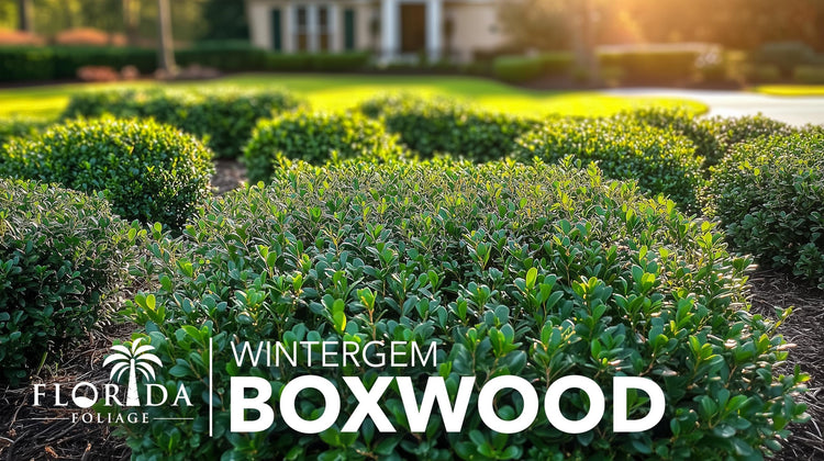 Winter Gem Boxwood | Large Gallon Size Plants | Buxus Microphylla Japonica | Fast Growing Cold Hardy Formal Evergreen Hedge Shrub