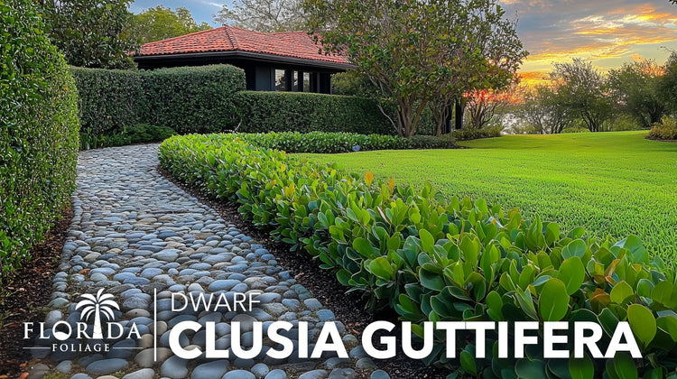 Clusia Guttifera Small Leaf | Live Plants | Clusia guttifera | Privacy Hedge Plants | Evergreen Shrub for Tropical Landscaping