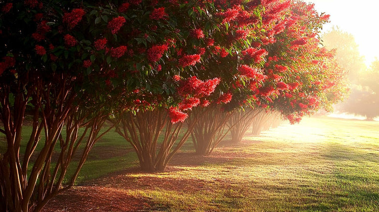 Crape Myrtle Red Rocket | Live Plants | Vivid Scarlet Blooms, Live Plant, Striking Ornamental Shrub for Vibrant Garden Displays