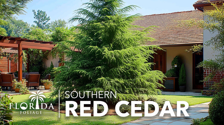 Southern Red Cedar Tree | Live Plants | Juniperus virginiana Silicicola | Fast Growing Evergreen Hardy Trees