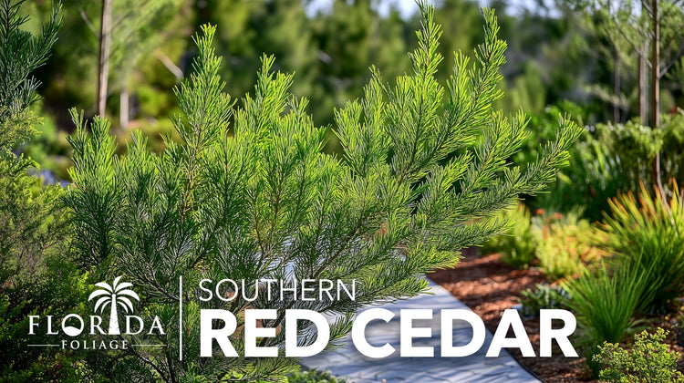 Southern Red Cedar Tree | Live Plants | Juniperus virginiana Silicicola | Fast Growing Evergreen Hardy Trees