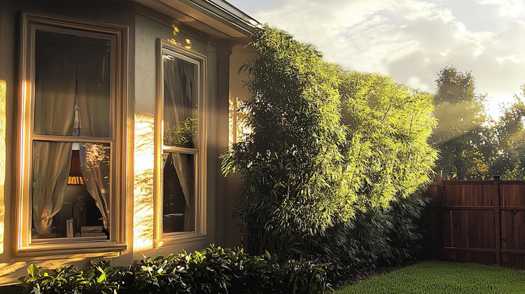 Golden Goddess Hedge Bamboo Plant | Live Plants | Bambusa Multiplex | 6 Inch Pot | Non|invasive Clumping