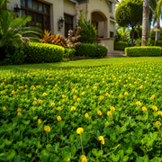 EcoTurf Perennial Peanut Grass | Live Plants | Arachis Glabrata | Live Ground Cover for Sustainable Landscaping, Drought|Tolerant